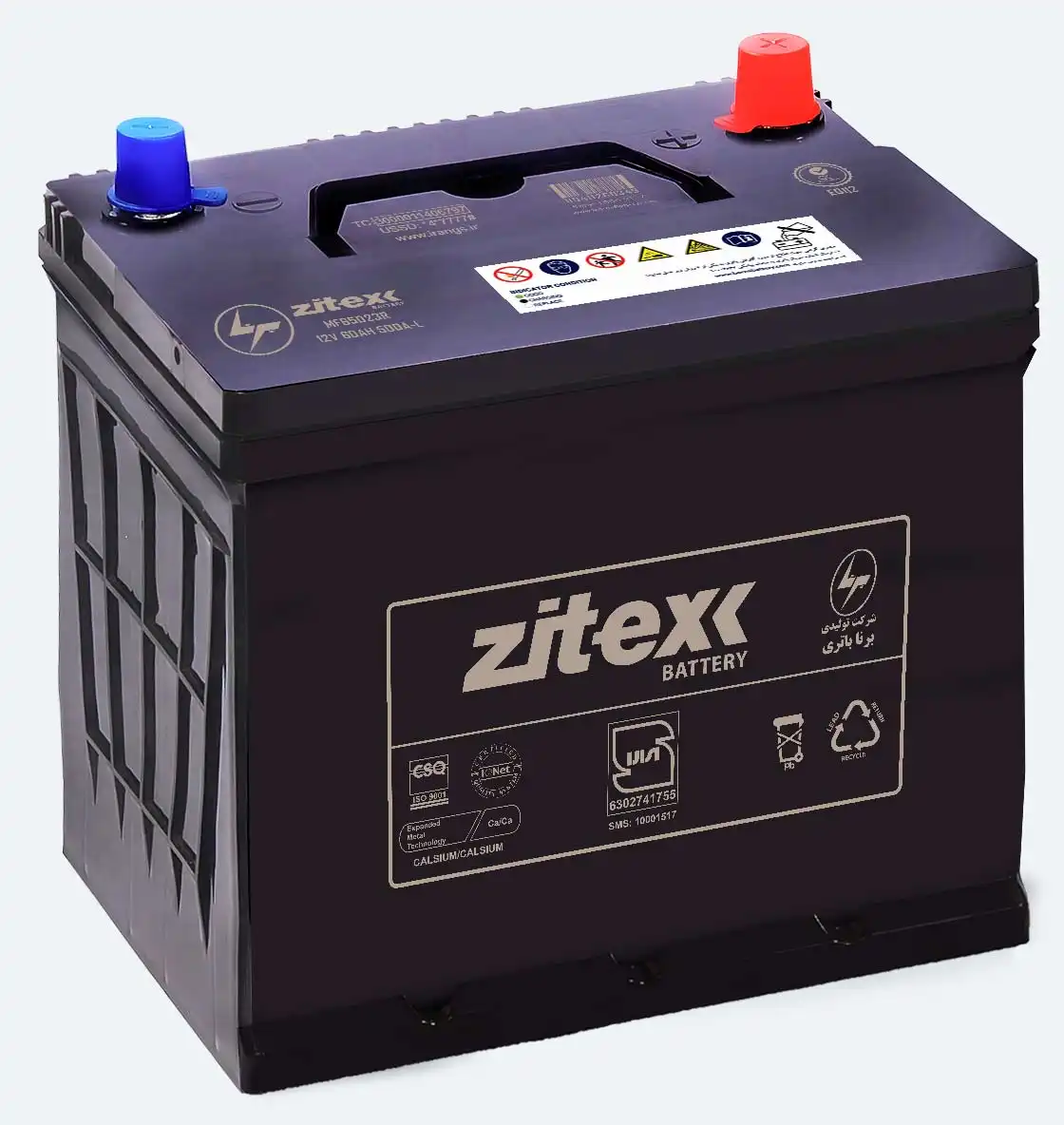 باتری 60 آمپر زیتکس
  D23 L - Image 1