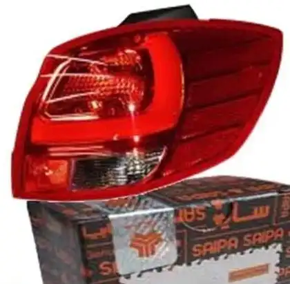 چراغ خطر عقب کوییک
  راست روی گلگیر (بدنه) شرکتی (سایپا یدک)