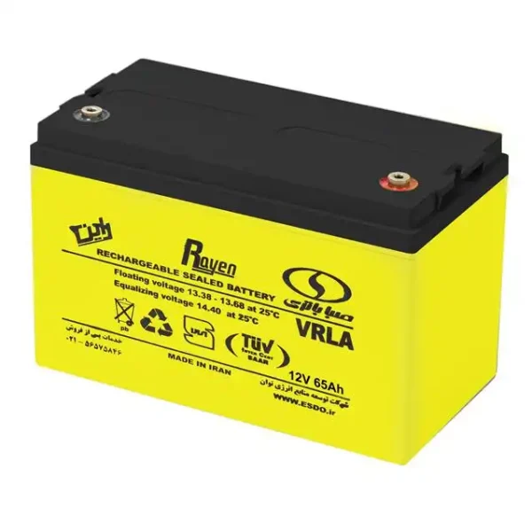 باتری 65 آمپر راین صبا باتری