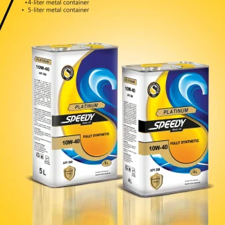 روغن موتور پلاتینیوم اسپیدی 10W-40 API SM