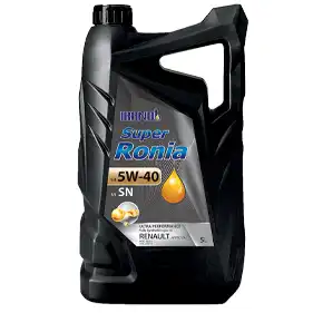 روغن موتور ایرانول Super Ronia با تاییدیه رنو