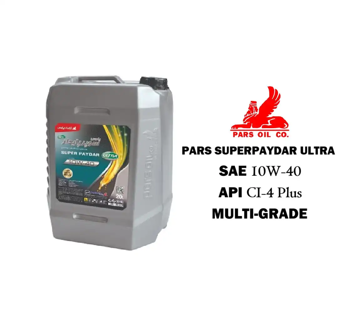 روغن موتور پارس سوپرپایدار اولترا 10W-40